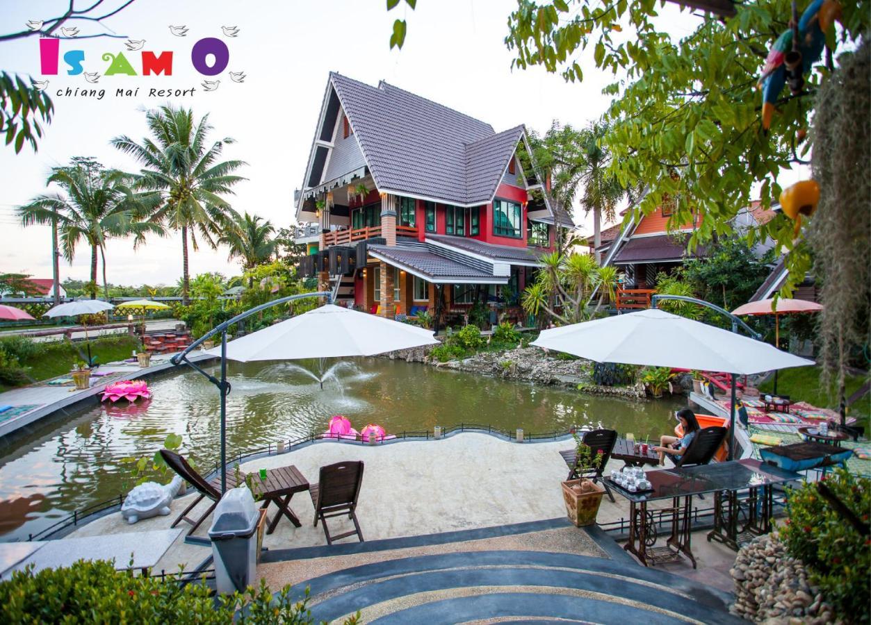 Is Am O Chiang Mai Resort Сан Саи Экстерьер фото