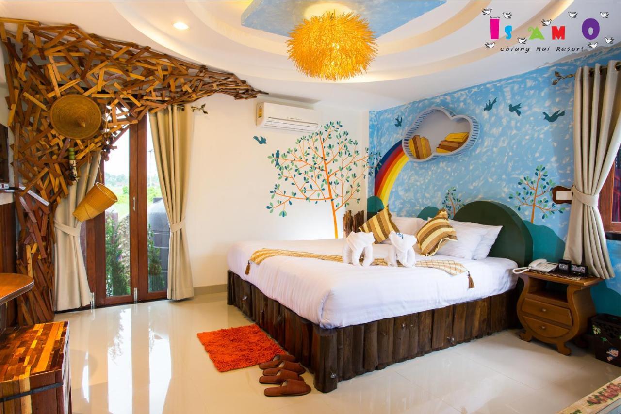 Is Am O Chiang Mai Resort Сан Саи Экстерьер фото