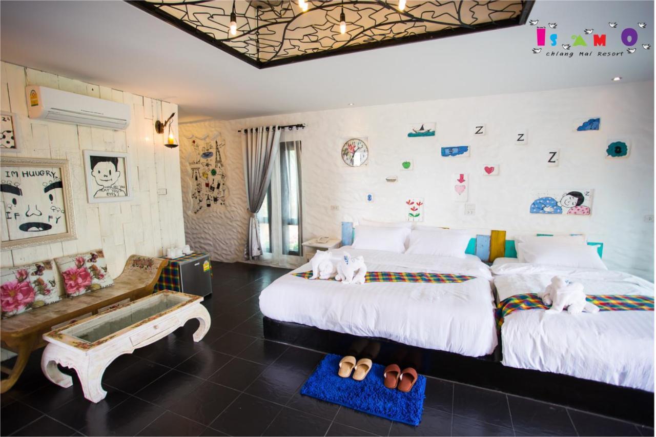 Is Am O Chiang Mai Resort Сан Саи Экстерьер фото