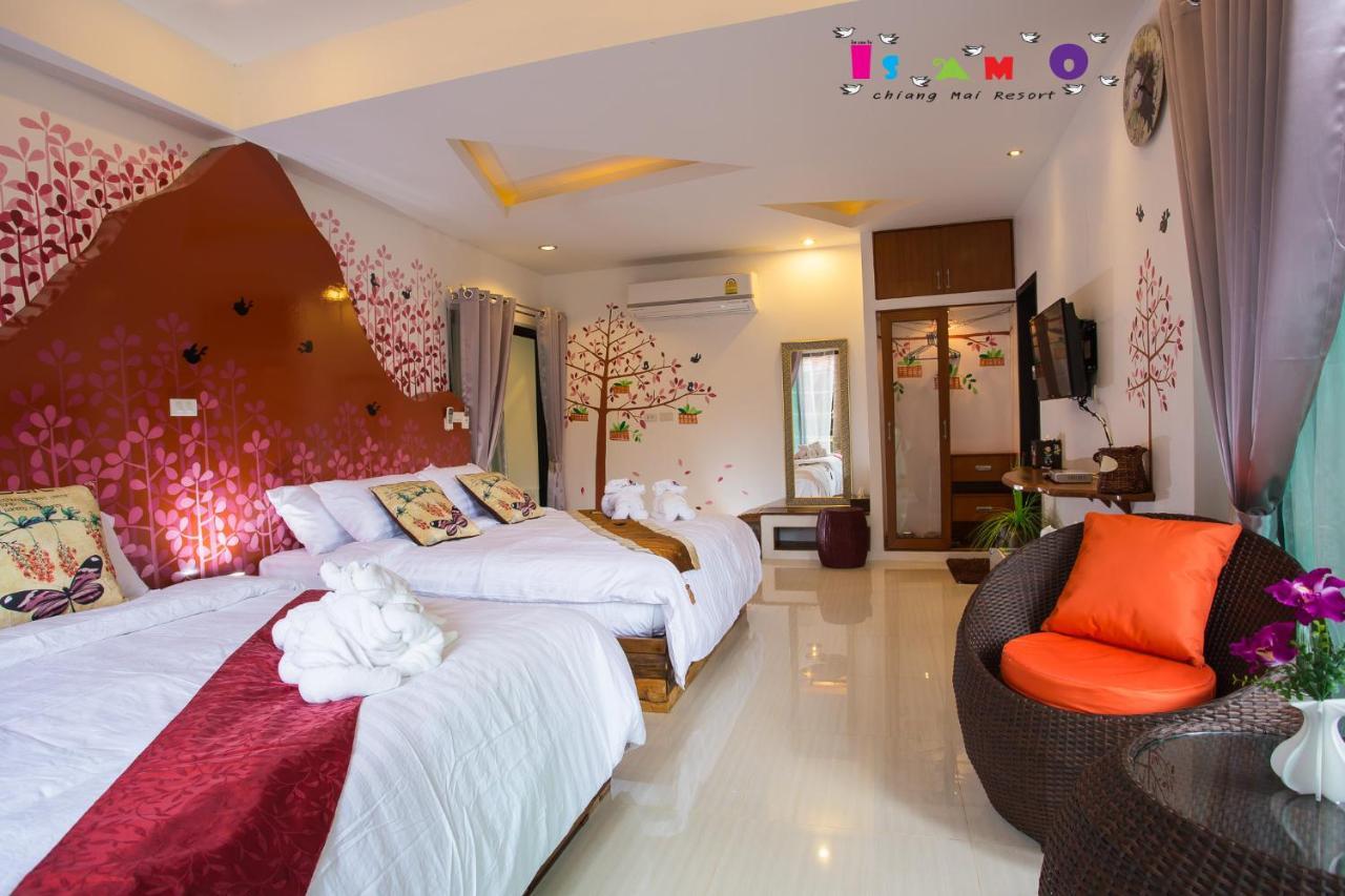 Is Am O Chiang Mai Resort Сан Саи Экстерьер фото