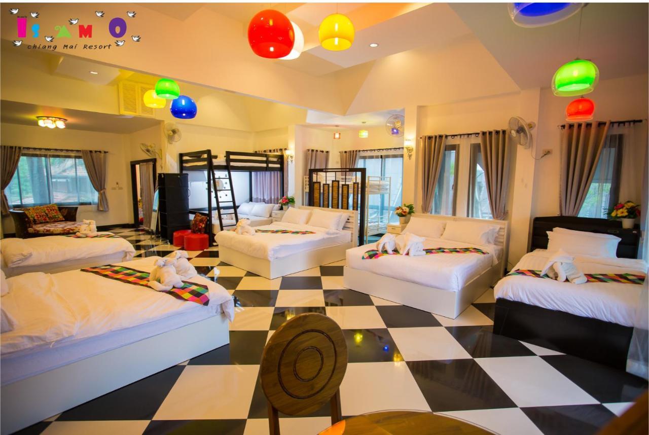 Is Am O Chiang Mai Resort Сан Саи Экстерьер фото