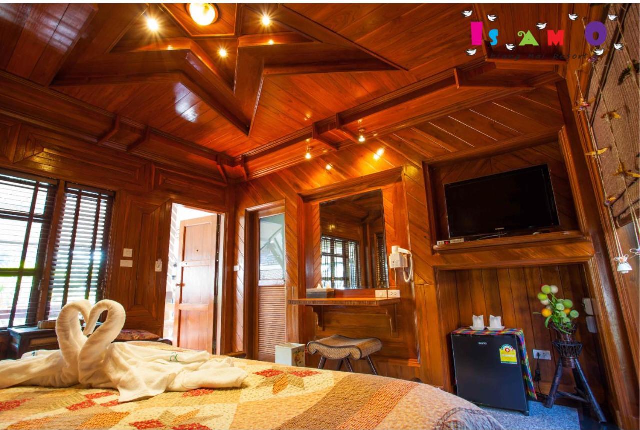 Is Am O Chiang Mai Resort Сан Саи Экстерьер фото