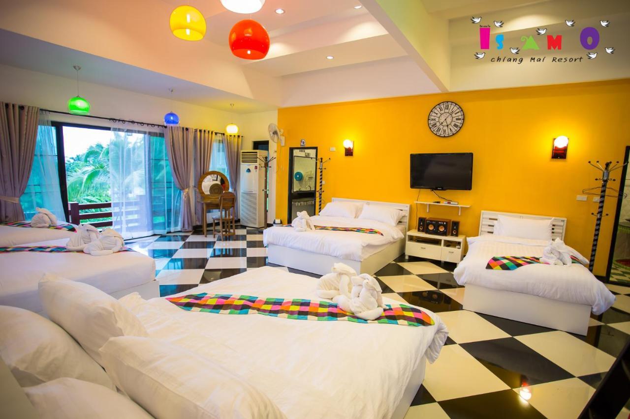 Is Am O Chiang Mai Resort Сан Саи Экстерьер фото