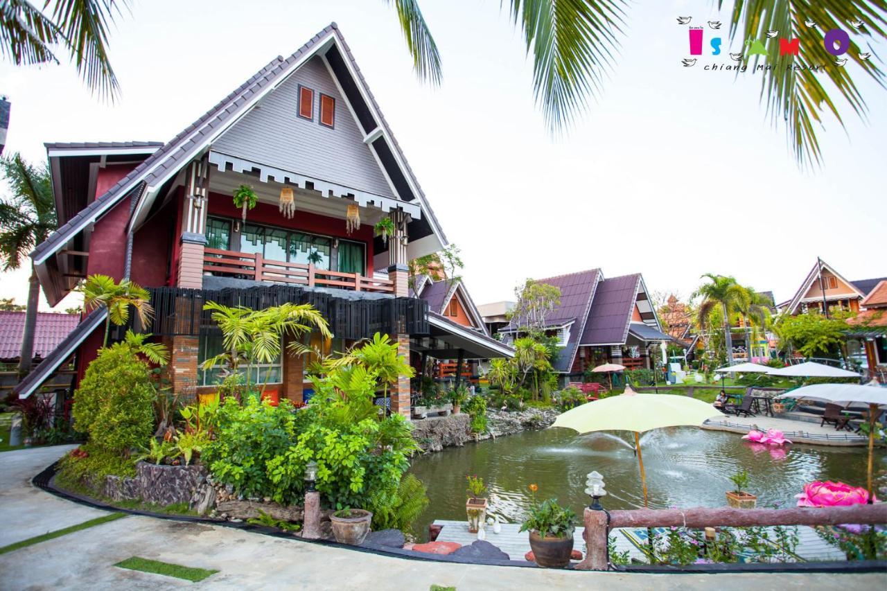 Is Am O Chiang Mai Resort Сан Саи Экстерьер фото