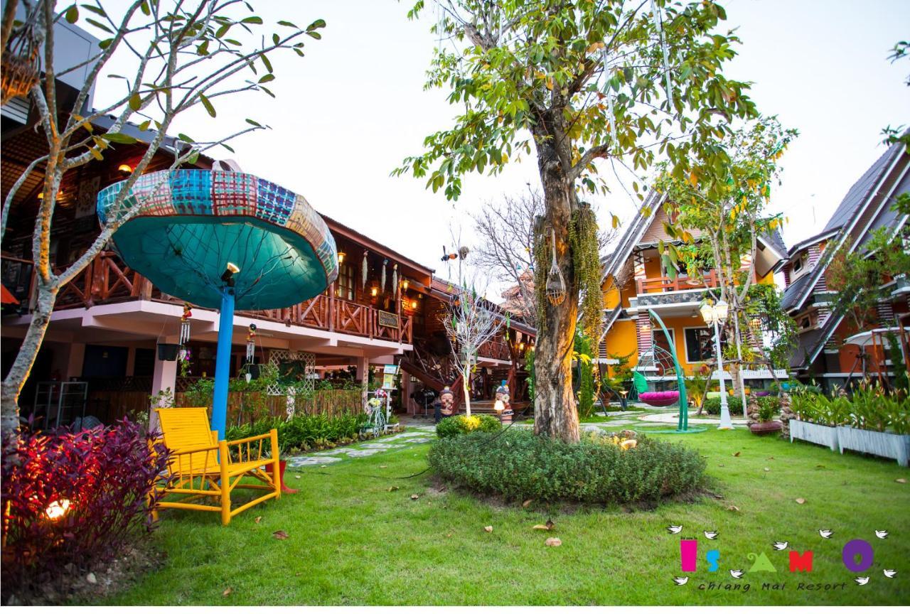 Is Am O Chiang Mai Resort Сан Саи Экстерьер фото