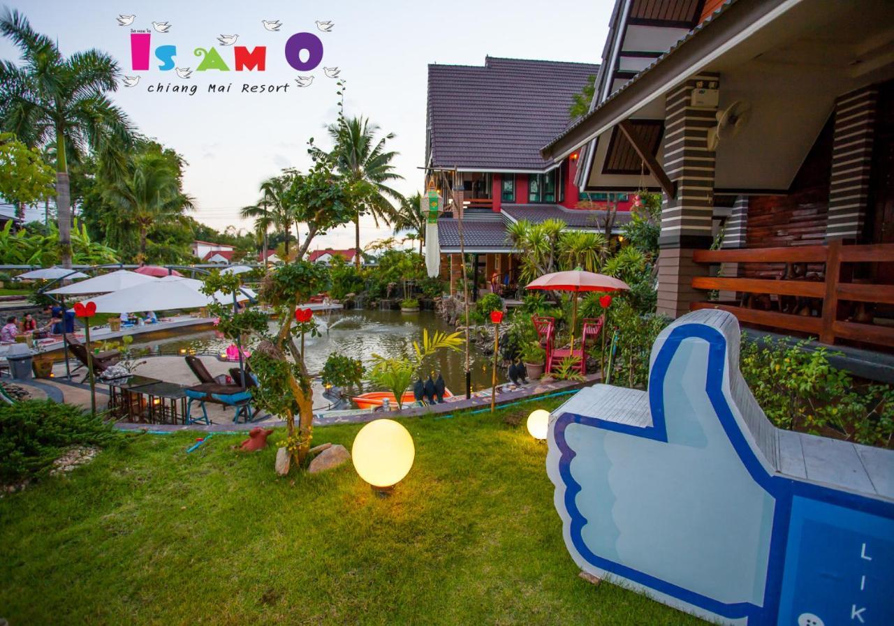 Is Am O Chiang Mai Resort Сан Саи Экстерьер фото